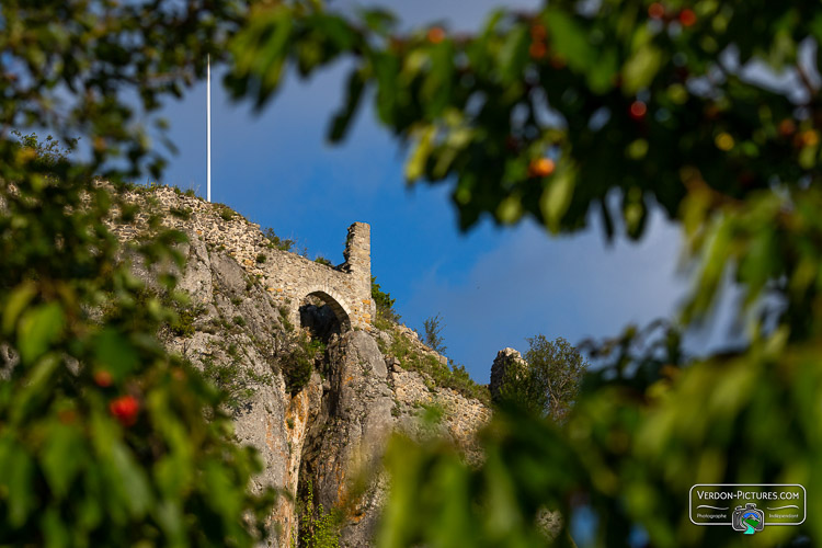 photo chateau rougon verdon